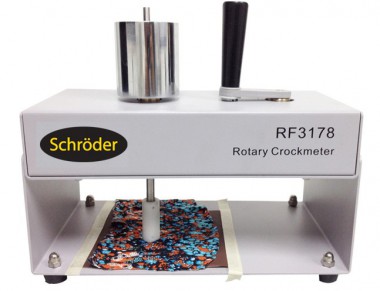 Schröder CM-6, AATCC / ISO 垂直旋转法手动式耐摩擦色牢度仪