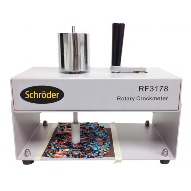 Schröder CM-6, AATCC / ISO 垂直旋转法手动式耐摩擦色牢度仪