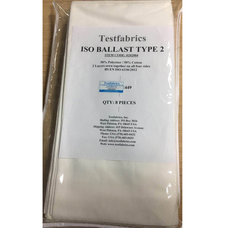 美国Testfabrics" ISO Type II 伴洗布2号（8块/包）